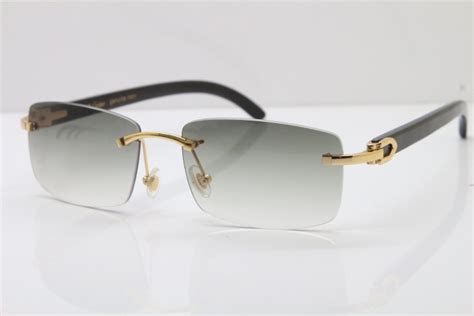 cheap cartier buffalo sunglasses|authentic cartier buffalo horn glasses.